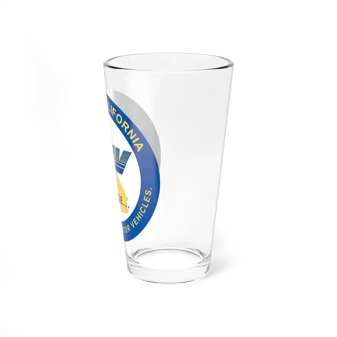 California Department of Motor Vehicles - Pint Glass 16oz - Go Mug Yourself