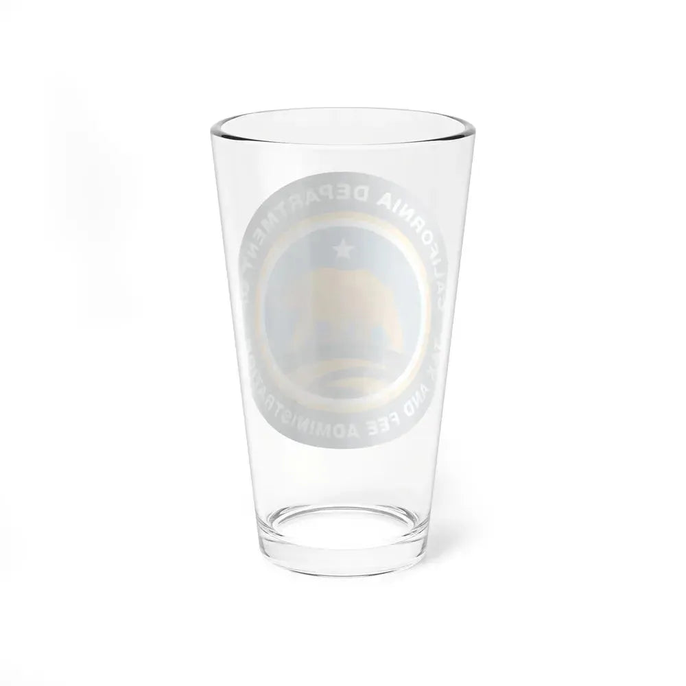 California Department of Tax and Fee Administration - Pint Glass 16oz - Go Mug Yourself