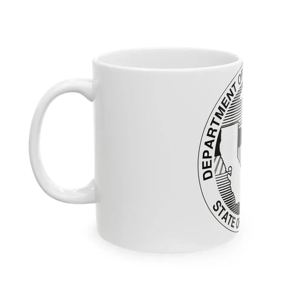 California Department of Water Resources - White Coffee Mug - Go Mug Yourself