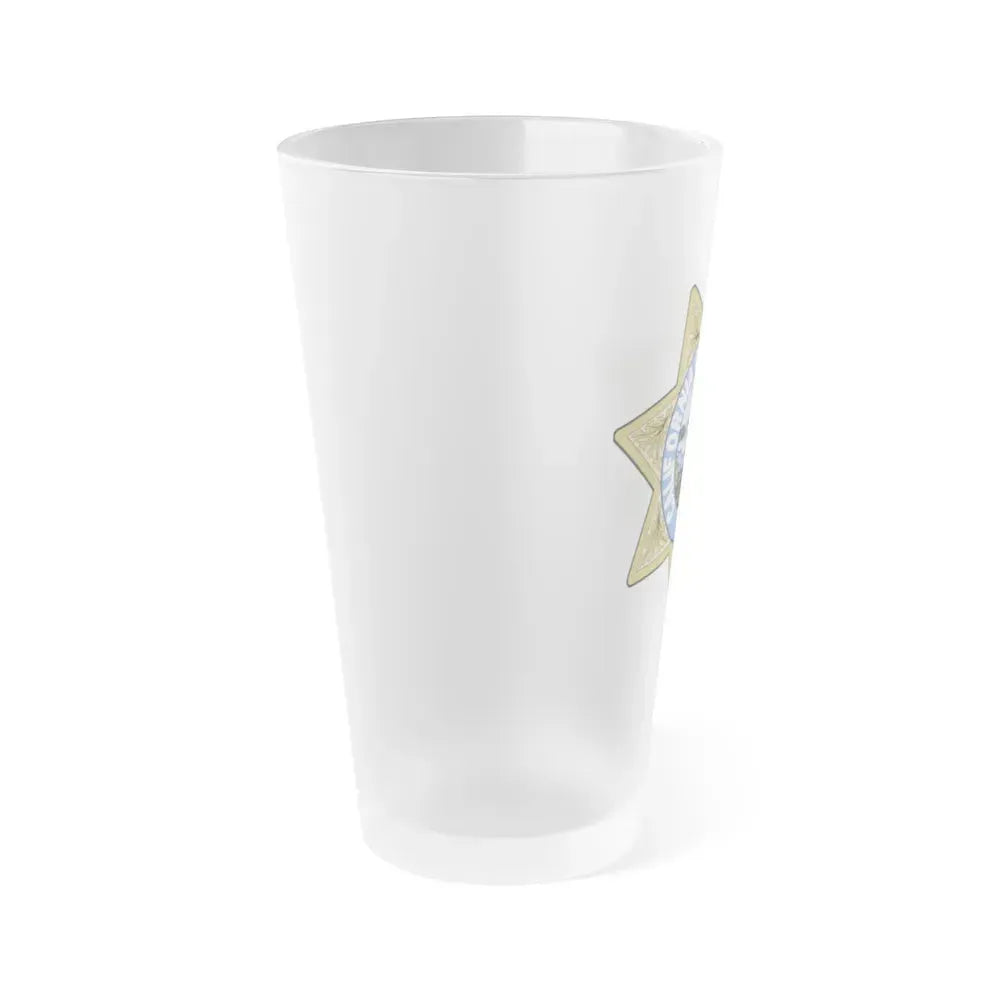 California Highway Patrol 2 - Frosted Pint Glass 16oz - Go Mug Yourself