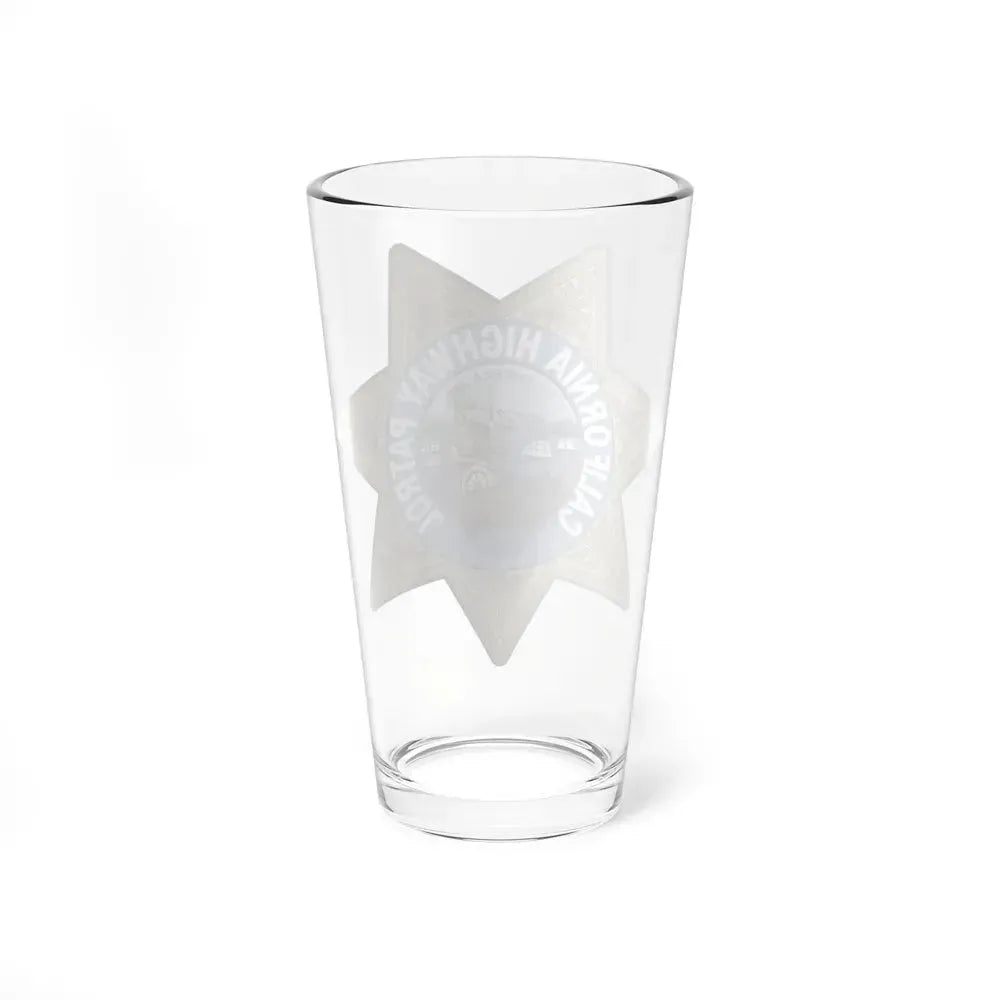 California Highway Patrol 2 - Pint Glass 16oz - Go Mug Yourself