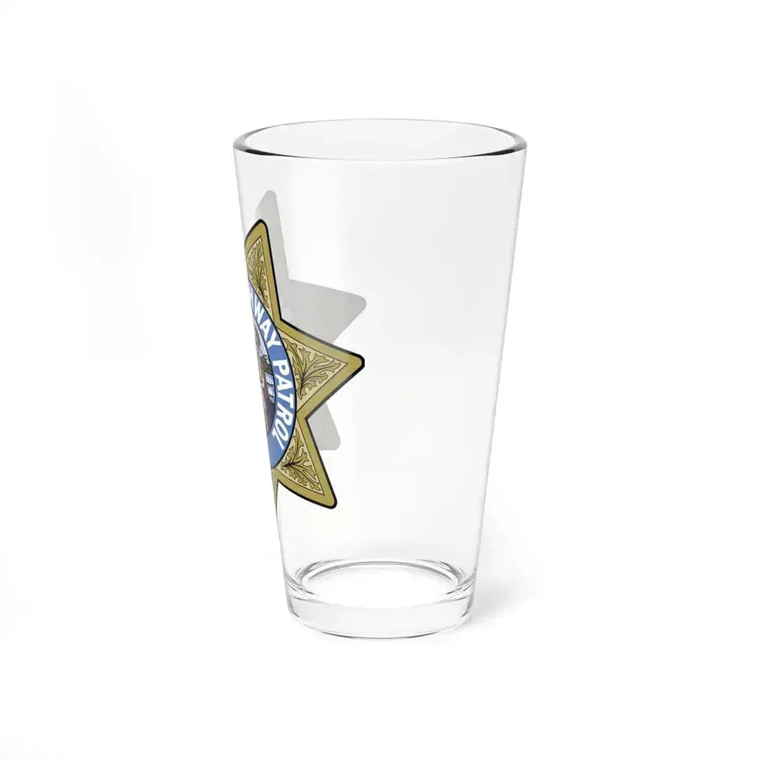 California Highway Patrol 2 - Pint Glass 16oz - Go Mug Yourself