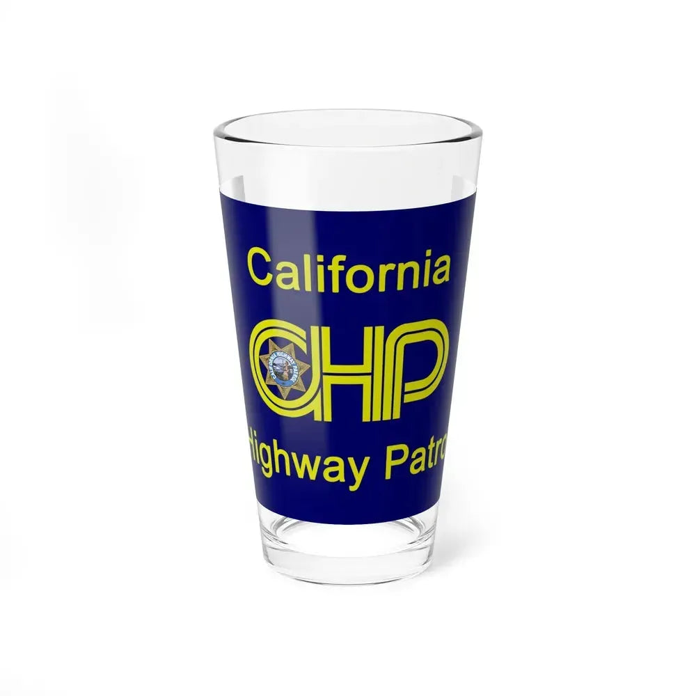 California Highway Patrol Flag - Pint Glass 16oz 16oz - Go Mug Yourself