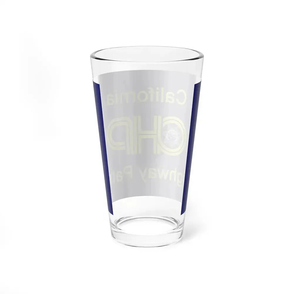 California Highway Patrol Flag - Pint Glass 16oz - Go Mug Yourself