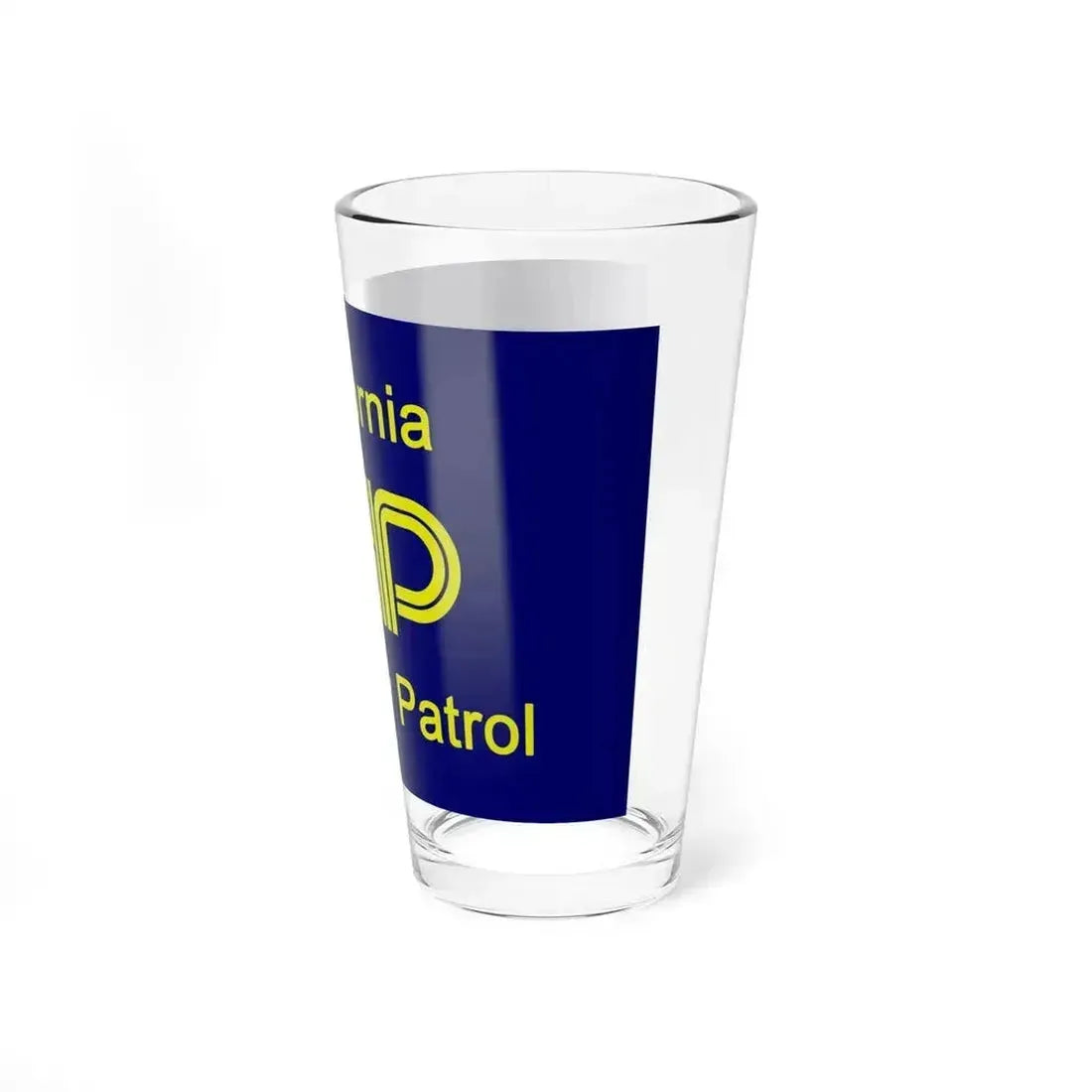 California Highway Patrol Flag - Pint Glass 16oz - Go Mug Yourself