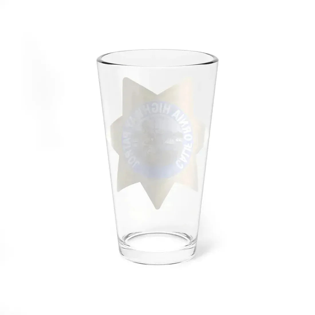 California Highway Patrol - Pint Glass 16oz - Go Mug Yourself