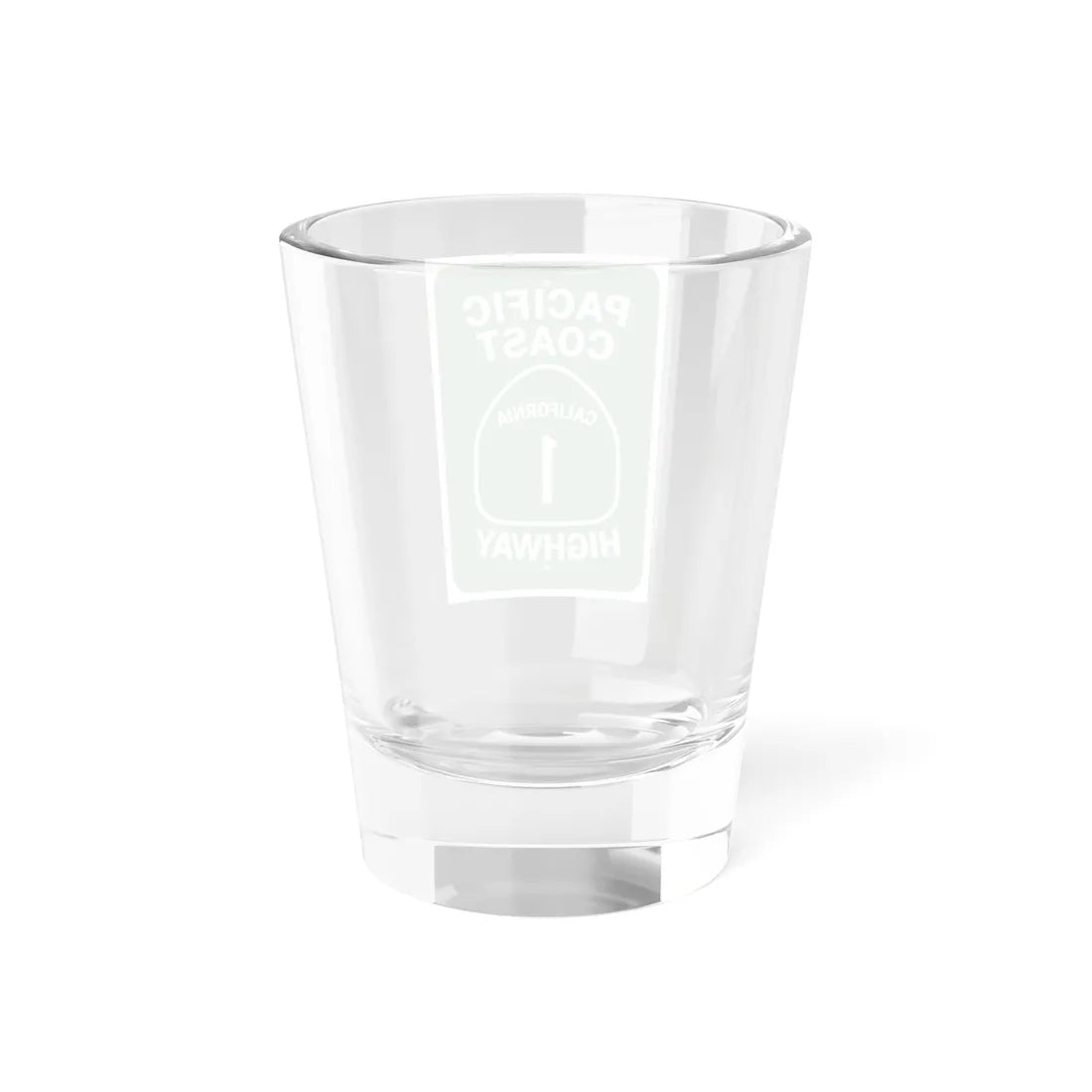 California Pacific Coast Highway Sign (California) (Road Sign) Shot Glass 1.5oz - Go Mug Yourself