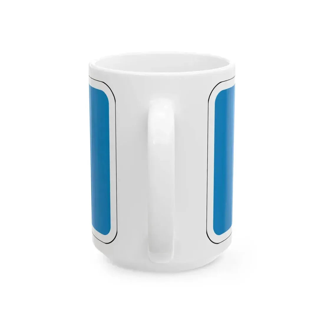 California Scenic begin (California) (Road Sign) White Coffee Mug - Go Mug Yourself