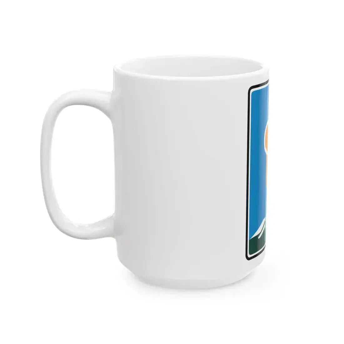 California Scenic State (California) (Road Sign) White Coffee Mug - Go Mug Yourself