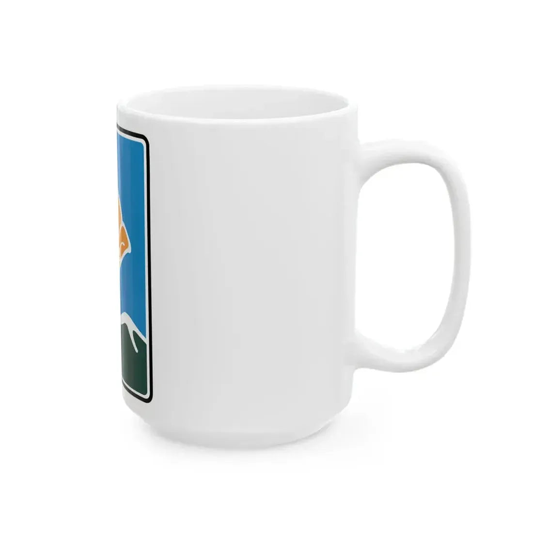 California Scenic State (California) (Road Sign) White Coffee Mug - Go Mug Yourself