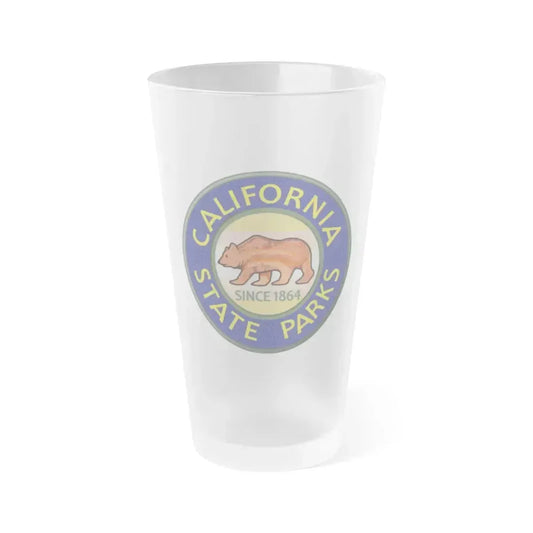 California State Park Ranger - Frosted Pint Glass 16oz 16oz Frosted - Go Mug Yourself