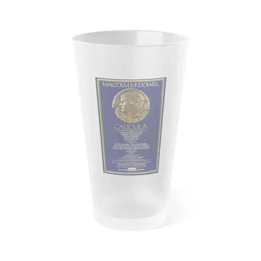 CALIGULA 1979 Movie Poster - Frosted Pint Glass 16oz 16oz Frosted - Go Mug Yourself