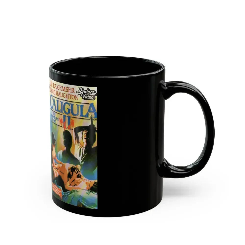 CALIGULA 2 (VHS COVER) - Black Coffee Mug - Go Mug Yourself