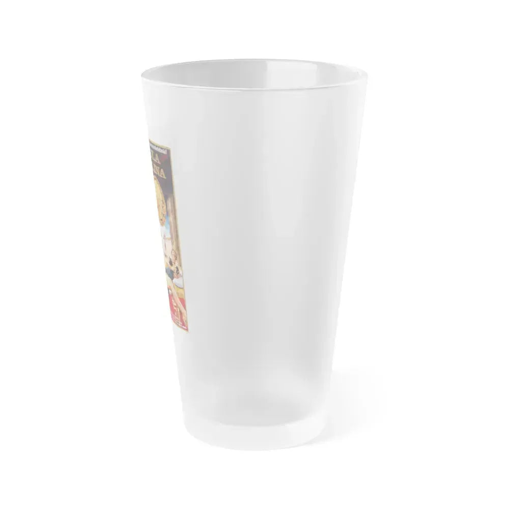 CALIGULA UND MESSALINA 1981 Movie Poster - Frosted Pint Glass 16oz - Go Mug Yourself