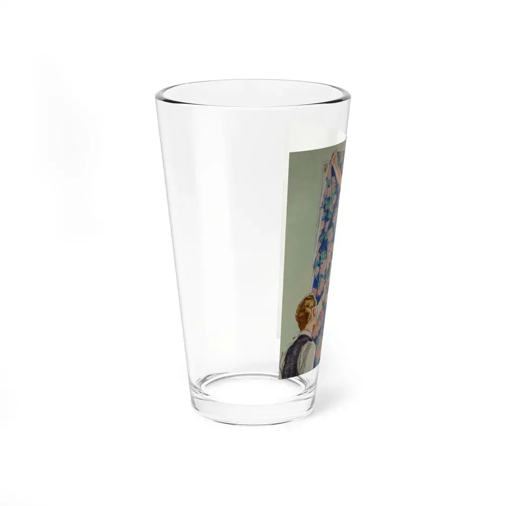 Call for You (Magazine Illustration) Pint Glass 16oz - Go Mug Yourself