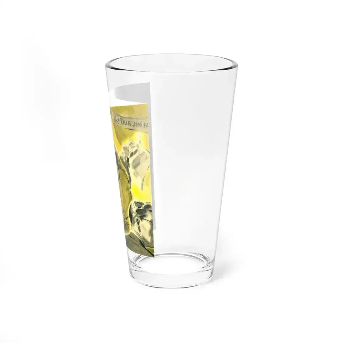 Call Me Jim, Liberty magazine, September 25, 1937 (Magazine Illustration) Pint Glass 16oz - Go Mug Yourself