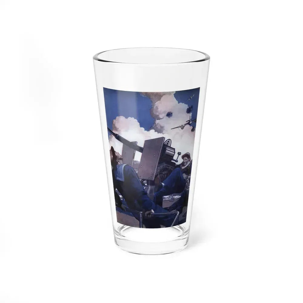 Call Me Spike, Liberty, June 26, 1943 (Magazine Illustration) Pint Glass 16oz 16oz - Go Mug Yourself