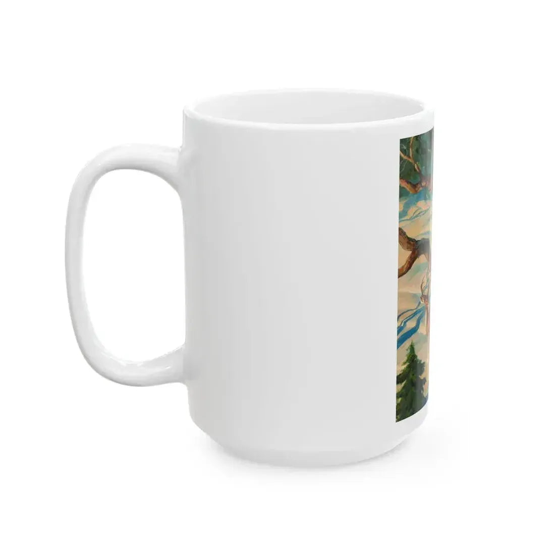 Calling the Buck - White Coffee Mug - Go Mug Yourself