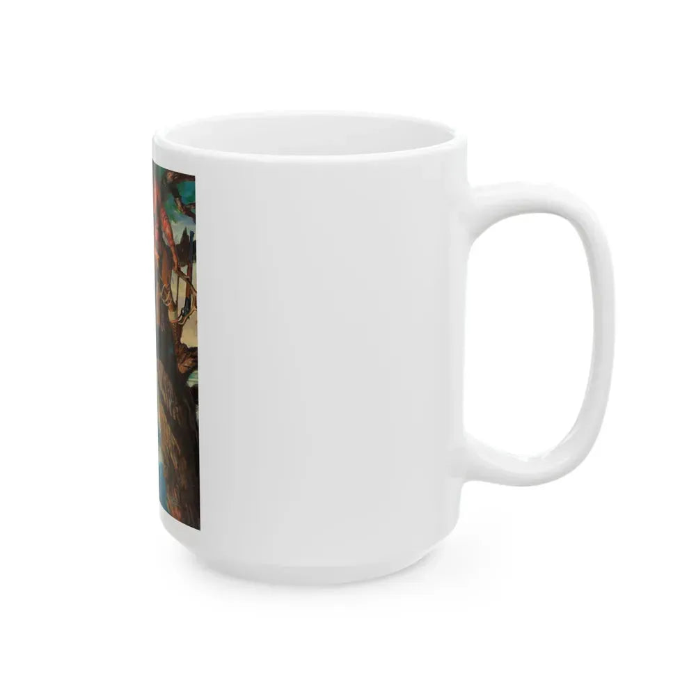Calling the Buck - White Coffee Mug - Go Mug Yourself