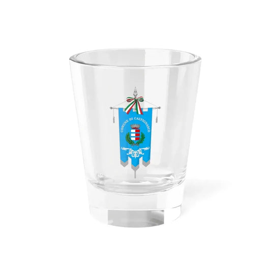 Calvignasco-Gonfalone (Italy) Shot Glass 1.5oz 1.5oz - Go Mug Yourself