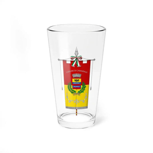 Camairago-Gonfalone (Italy) Pint Glass 16oz 16oz - Go Mug Yourself