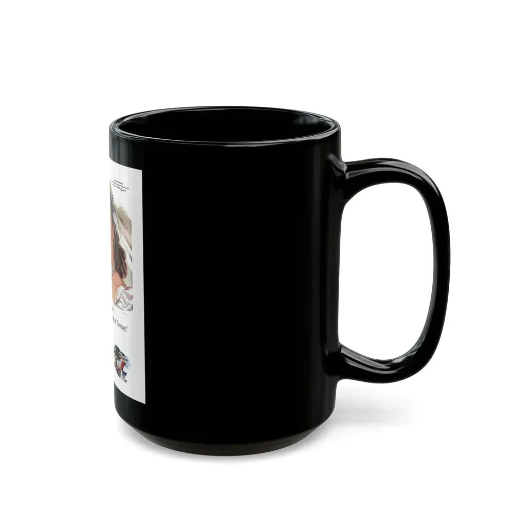Camay ad, Cosmopolitan, August 1948 - Black Coffee Mug - Go Mug Yourself