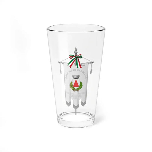 Cambiago-Gonfalone (Italy) Pint Glass 16oz 16oz - Go Mug Yourself