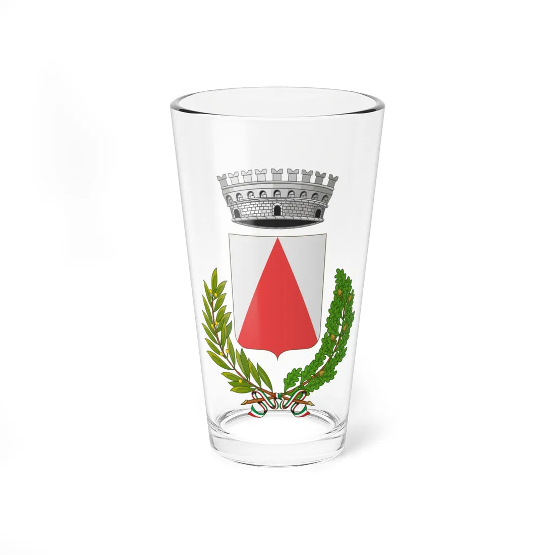 Cambiago-Stemma (Italy) (Coat of Arms) Pint Glass 16oz 16oz - Go Mug Yourself