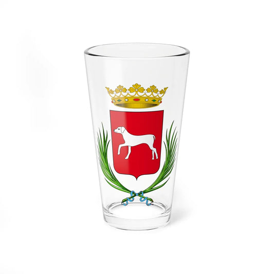 Cambiano-Stemma (Italy) (Coat of Arms) Pint Glass 16oz 16oz - Go Mug Yourself