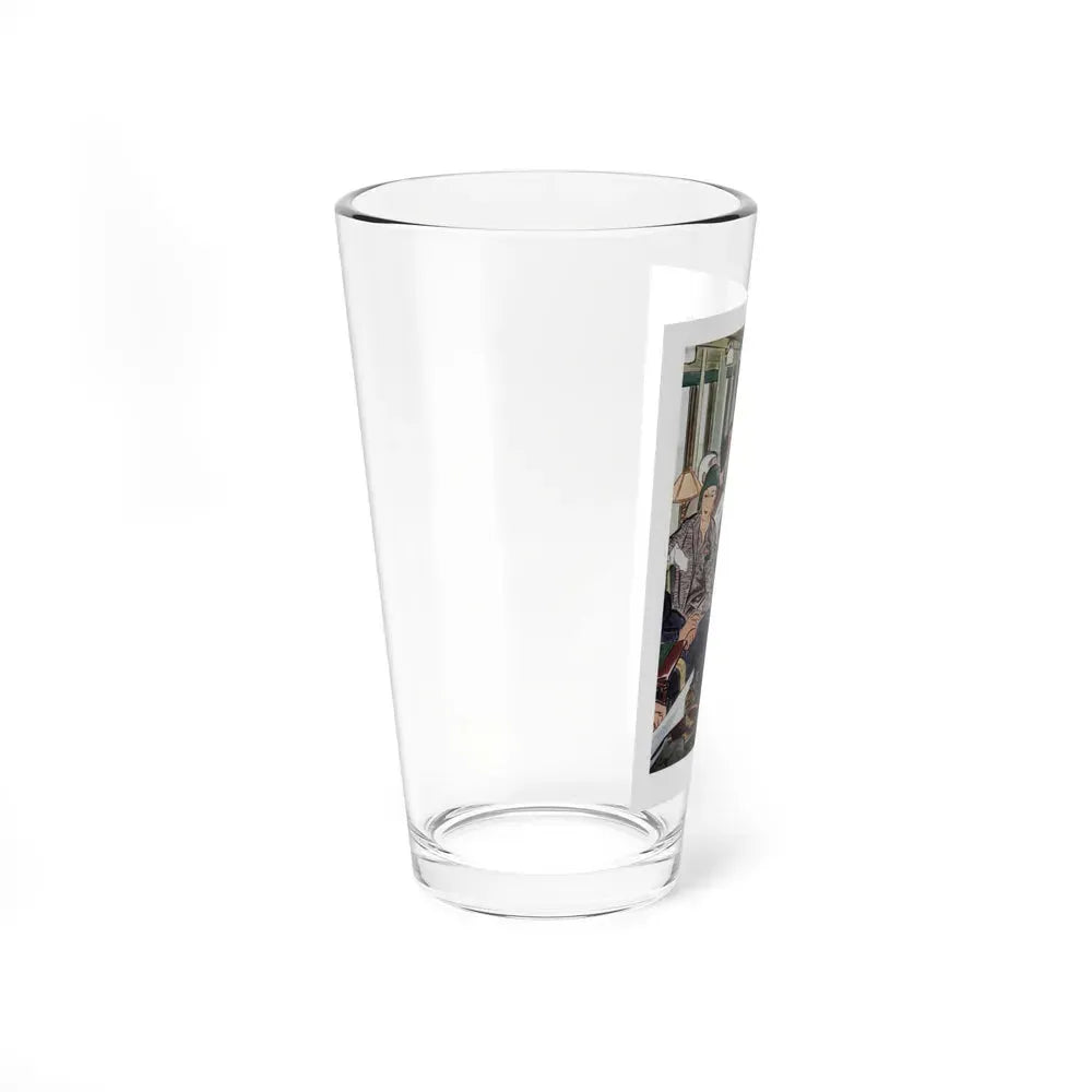 Camel ad, Cosmopolitan, October 1930 (Magazine Illustration) Pint Glass 16oz - Go Mug Yourself