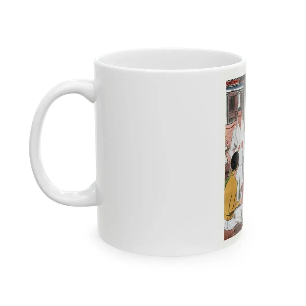 Camel ad, Pictorial Review, August 1930 - White Coffee Mug - Go Mug Yourself