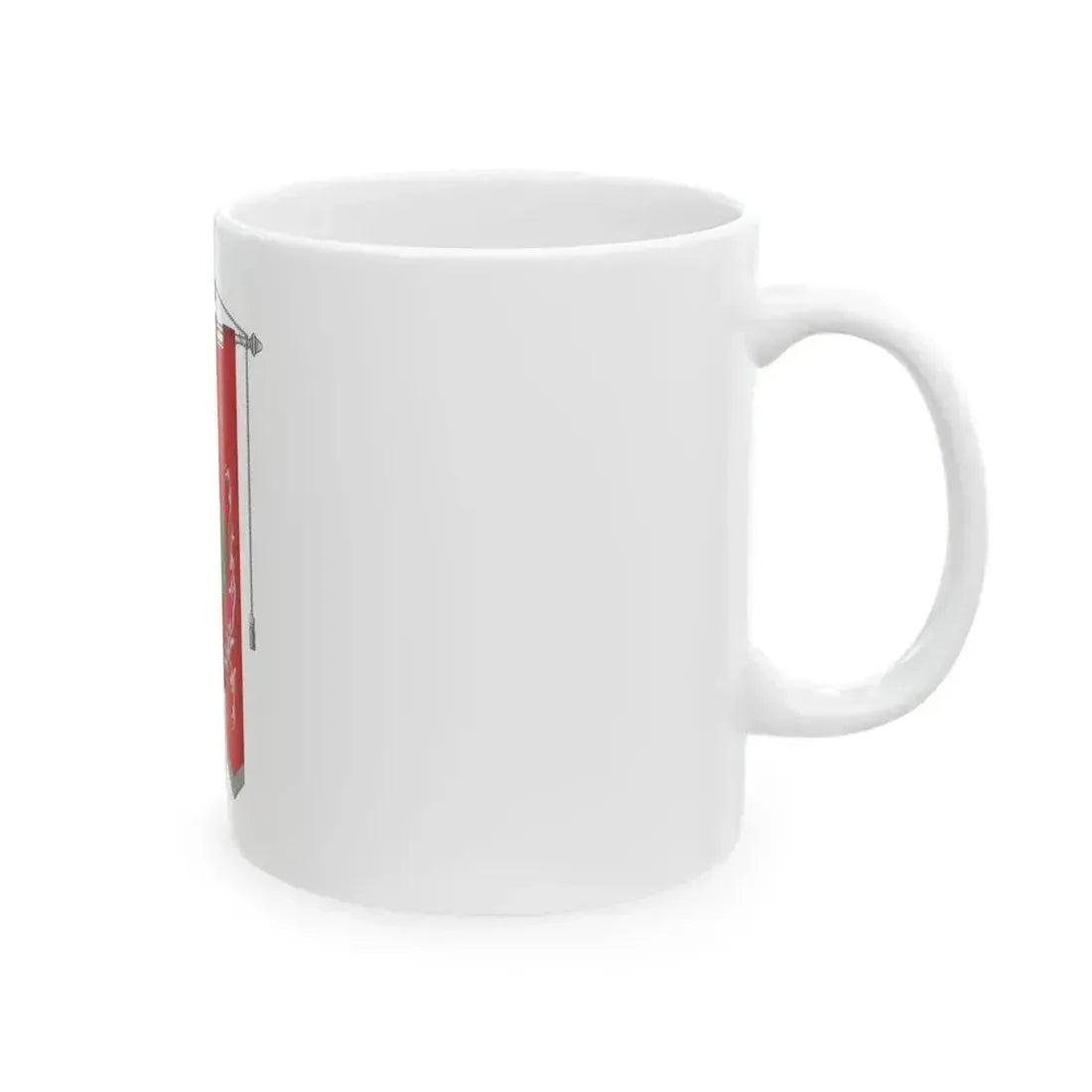 Camino Italia-Gonfalone (Italy) White Coffee Mug - Go Mug Yourself