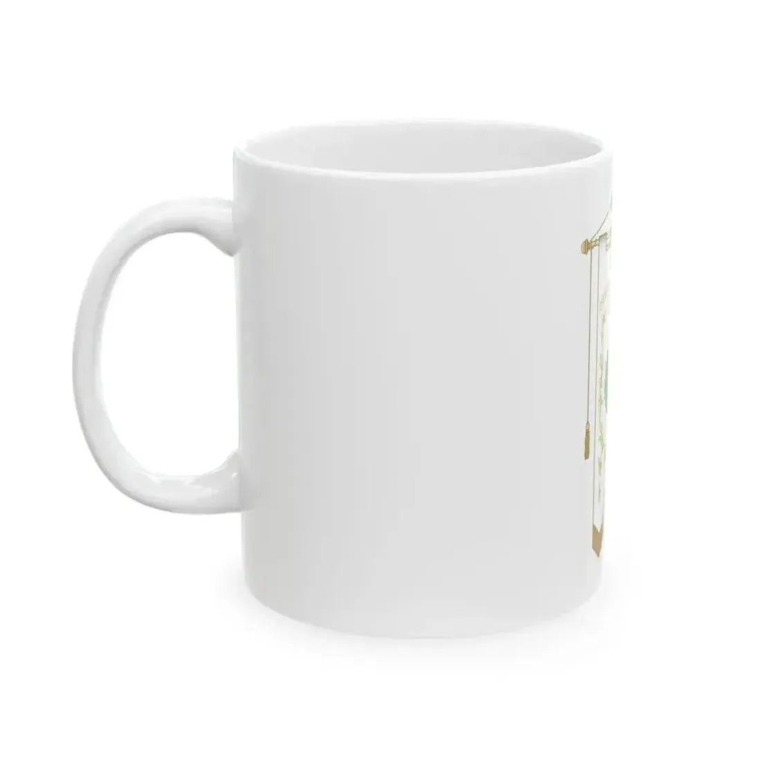 Camisano Vicentino-Gonfalone (Italy) White Coffee Mug - Go Mug Yourself