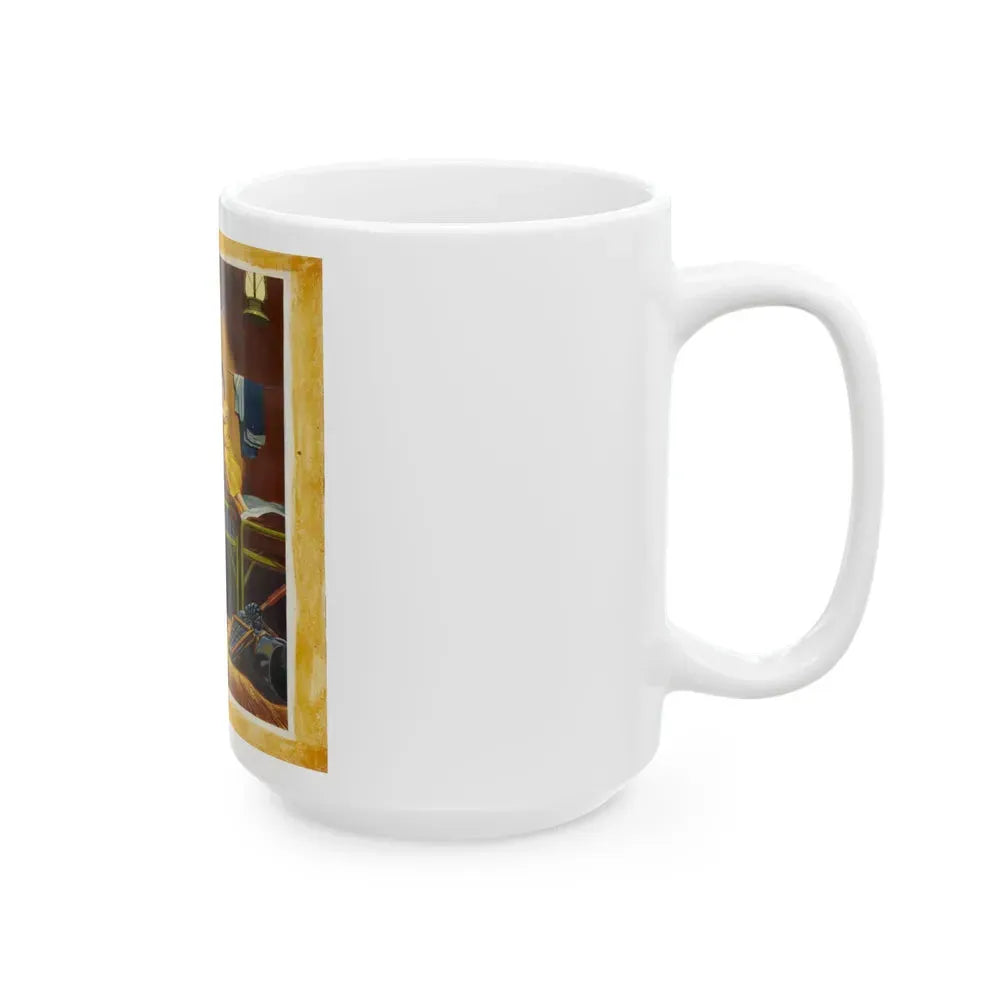 Camp Wickie, Illustration - White Coffee Mug - Go Mug Yourself