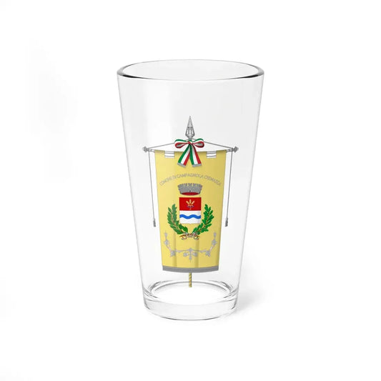 Campagnola Cremasca-Gonfalone (Italy) Pint Glass 16oz 16oz - Go Mug Yourself