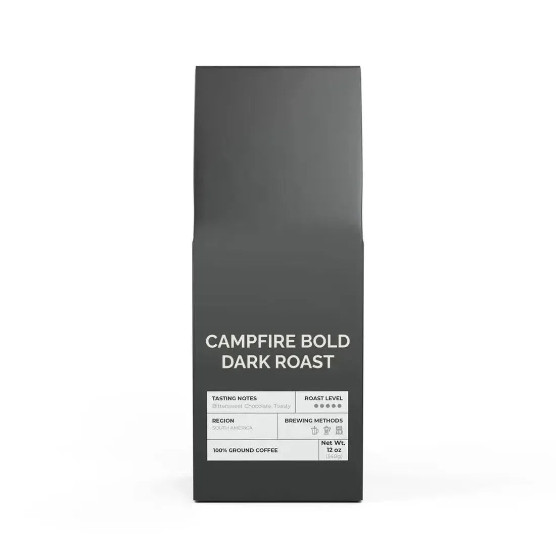 Campfire Bold Dark Roast Ground 12oz - Go Mug Yourself