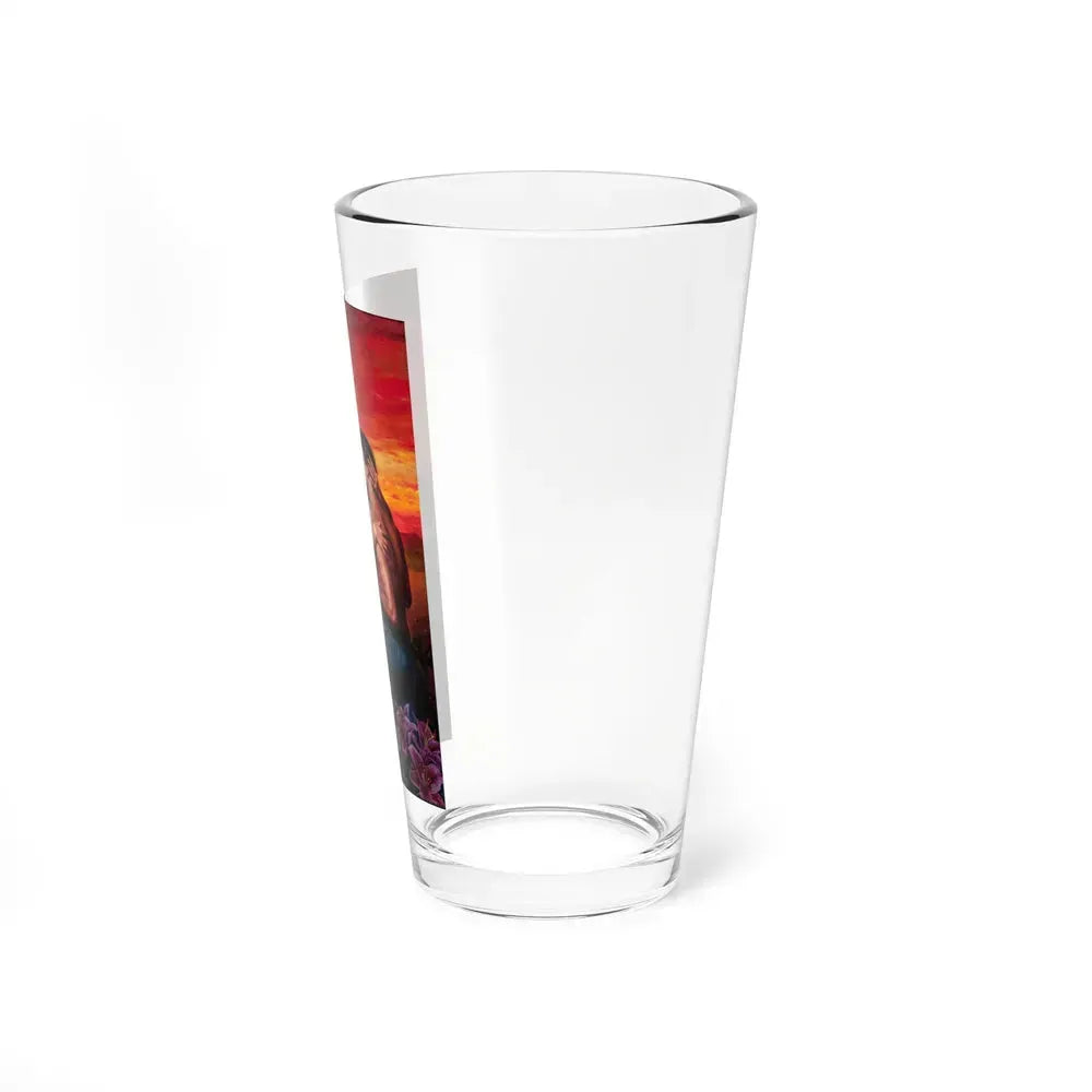 Campfire Romance, paperback cover - Pint Glass 16oz - Go Mug Yourself