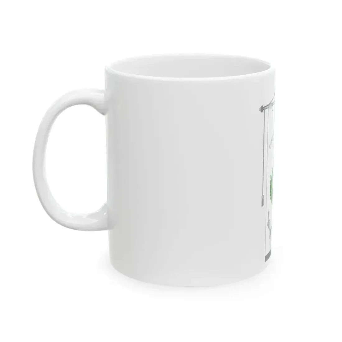Camporgiano-Gonfalone (Italy) White Coffee Mug - Go Mug Yourself