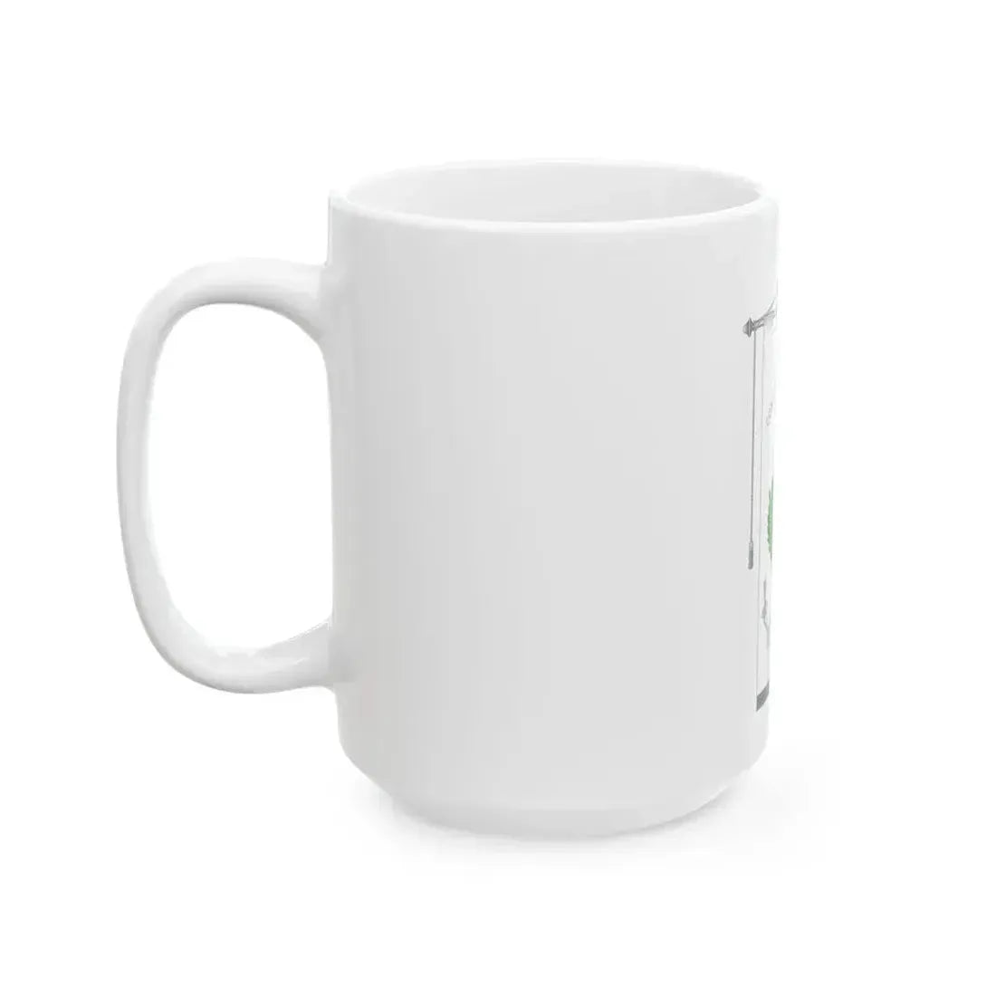 Camporgiano-Gonfalone (Italy) White Coffee Mug - Go Mug Yourself