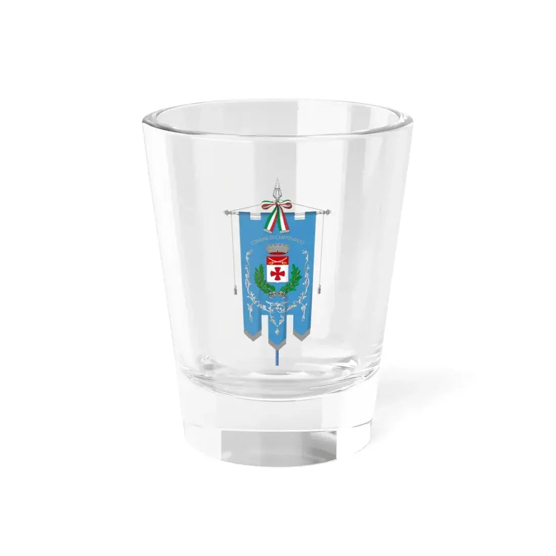 Camposanto-Gonfalone (Italy) Shot Glass 1.5oz 1.5oz - Go Mug Yourself