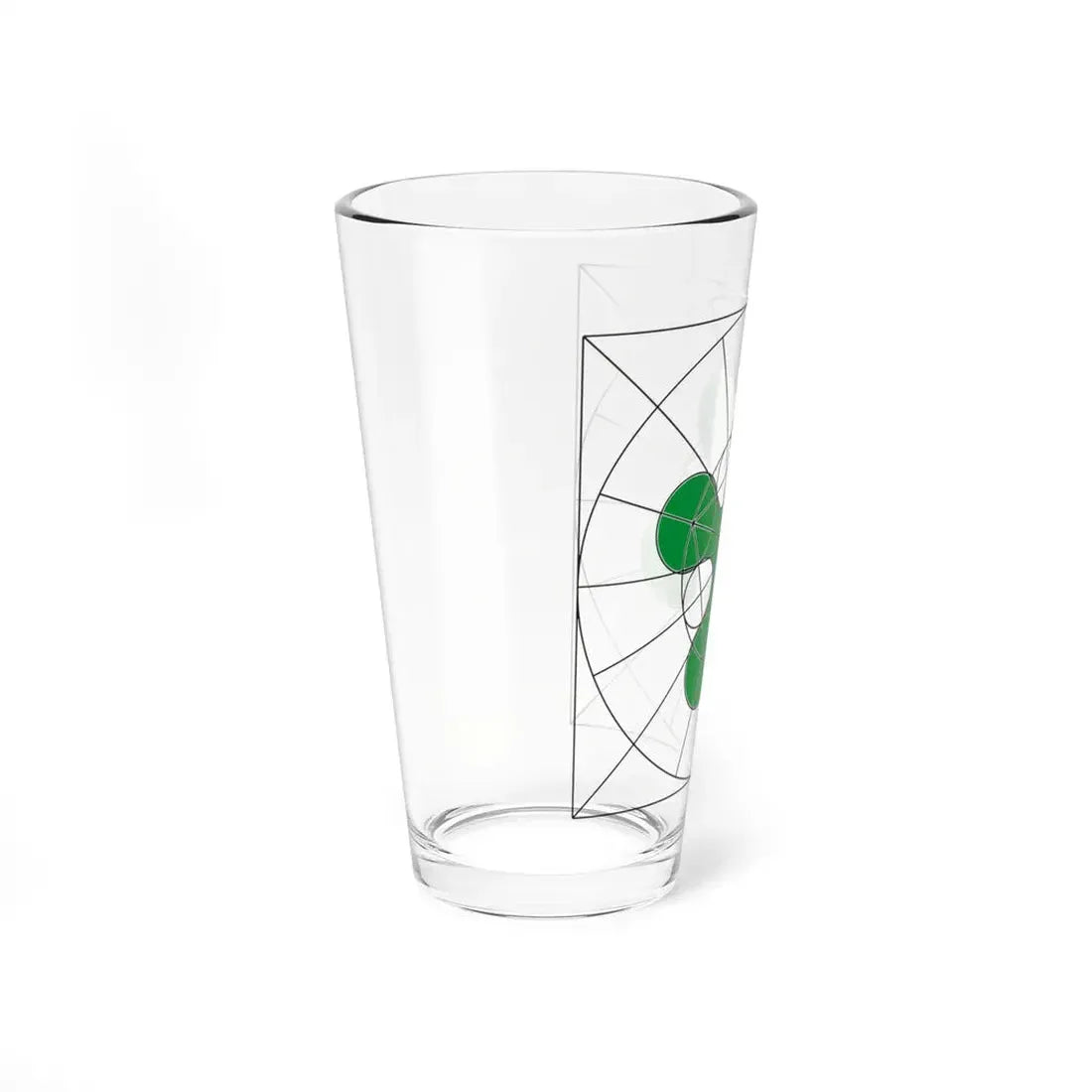 Camunian rose geometry (Italy) Pint Glass 16oz - Go Mug Yourself