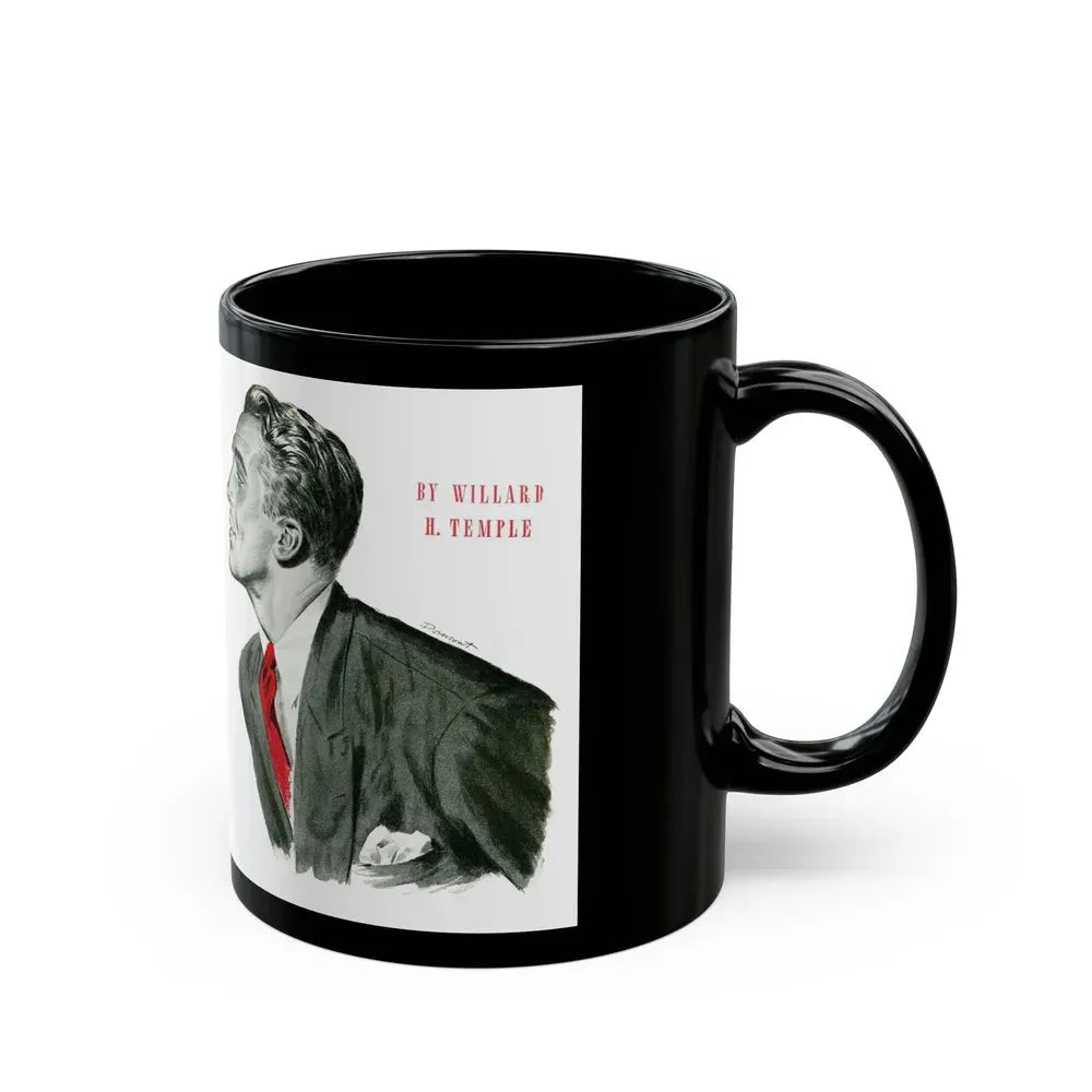 Can I Help it, Good Housekeeping, January 1944 - Black Coffee Mug - Go Mug Yourself