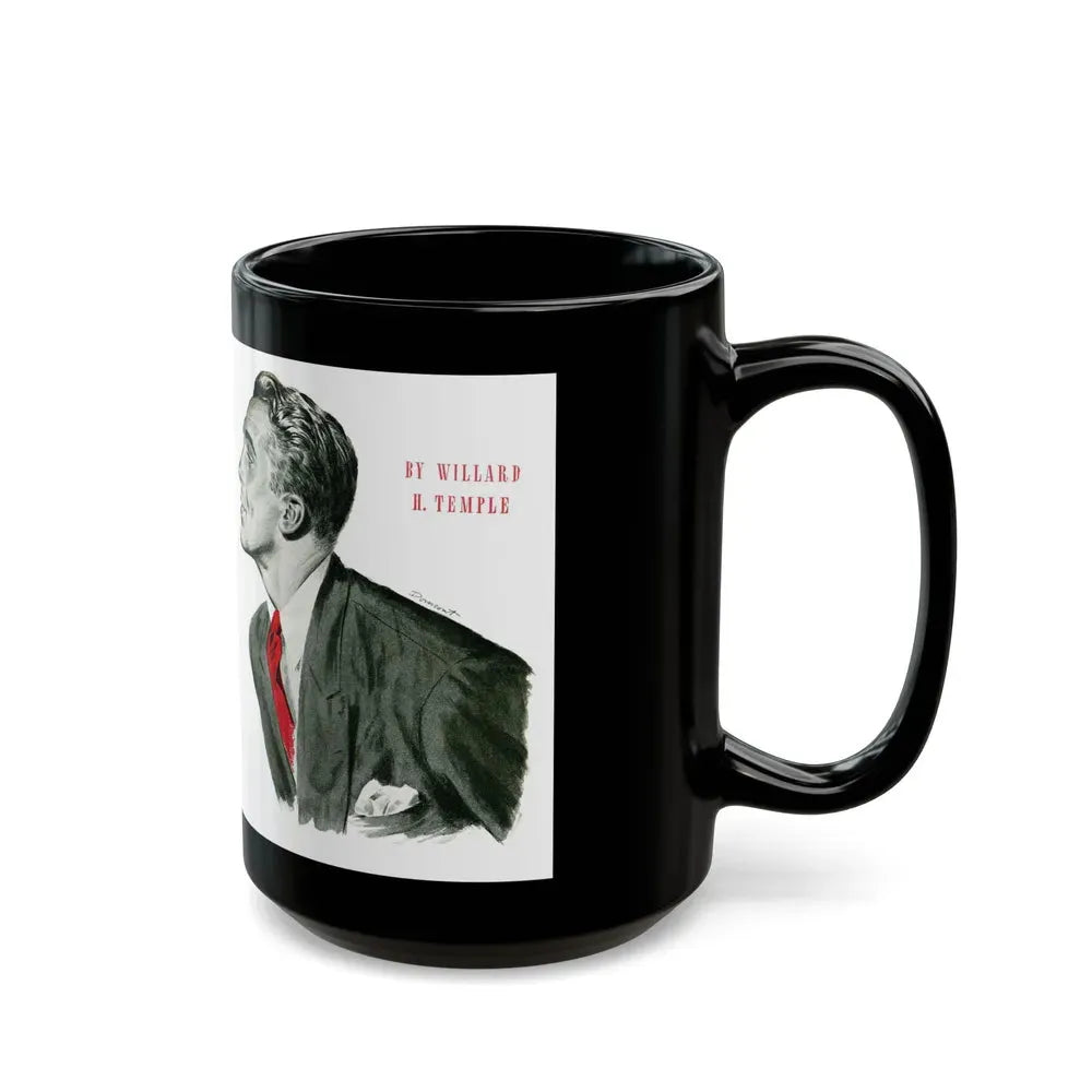 Can I Help it, Good Housekeeping, January 1944 - Black Coffee Mug - Go Mug Yourself