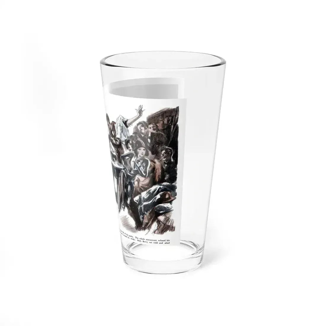 Can't You Be Serious (2), Smart Set Magazine, February 1930 (Magazine Illustration) Pint Glass 16oz - Go Mug Yourself