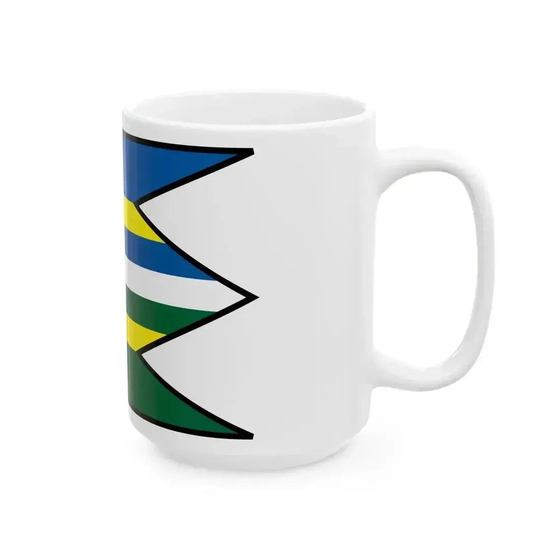 Cana Kosice Okolie Flag (Slovakia) White Coffee Mug - Go Mug Yourself