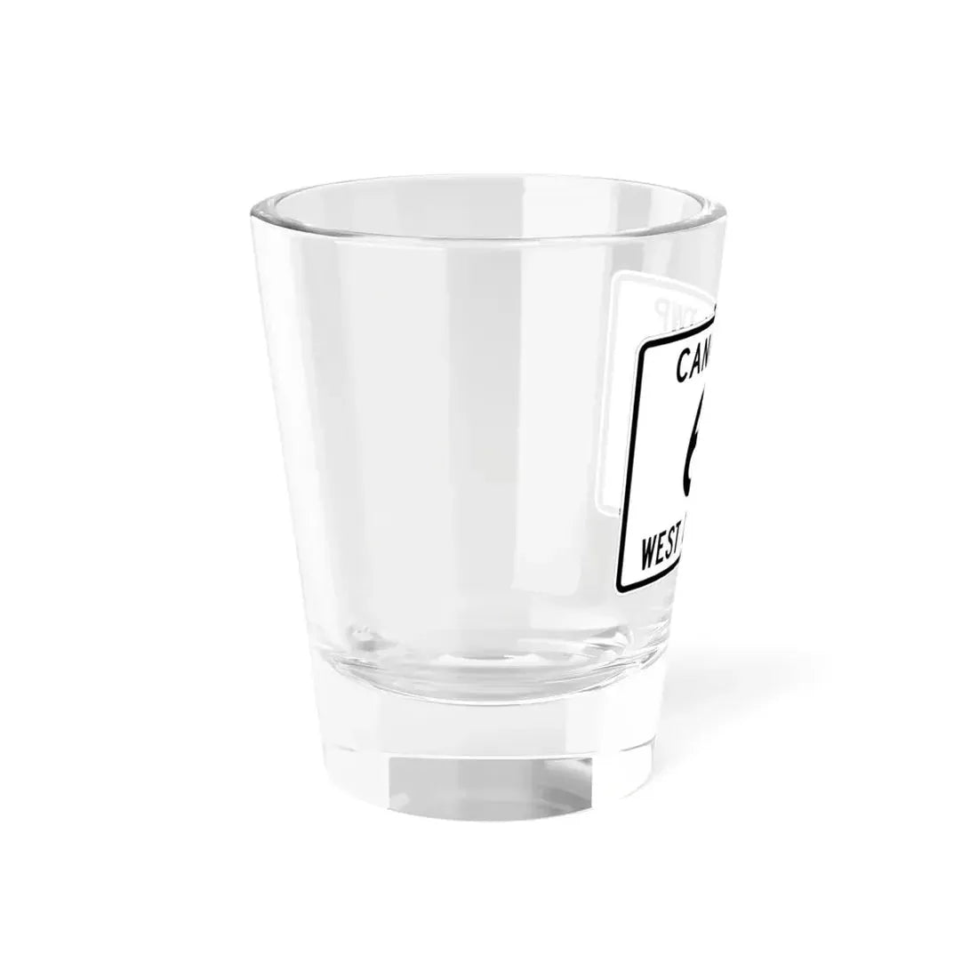 Canaan Township Route 60 Morrow County Ohio (Ohio) (Road Sign) Shot Glass 1.5oz - Go Mug Yourself