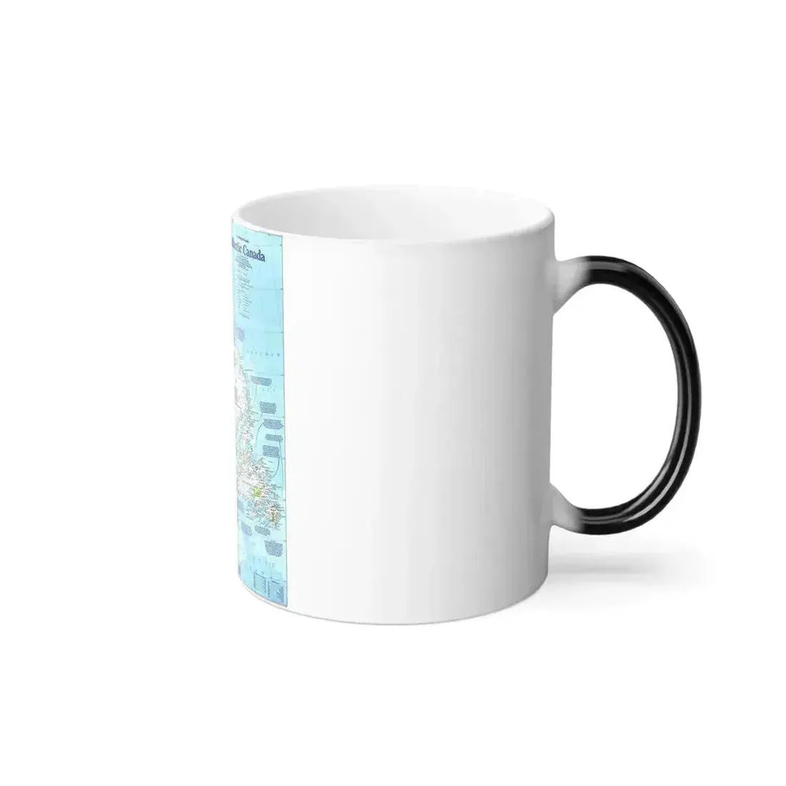 Canada - Atlantic 1 (1992) (Map) Color Changing Mug 11oz - Go Mug Yourself