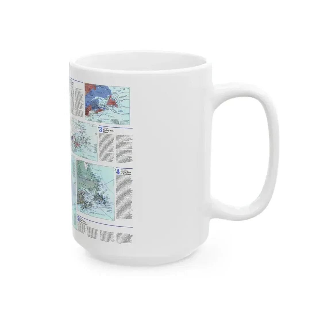 Canada - Atlantic 2 (1993) (Map) White Coffee Mug - Go Mug Yourself