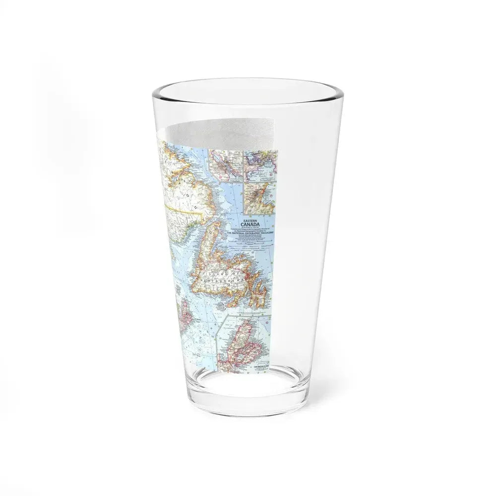 Canada - Eastern (1967) (Map) Pint Glass 16oz - Go Mug Yourself