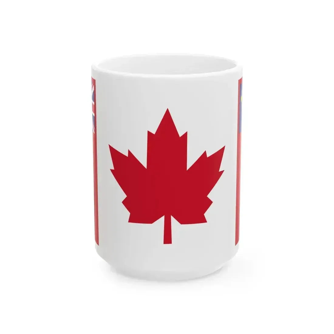 Canada flag Group C Finalist versiuon (Canada) White Coffee Mug 15oz - Go Mug Yourself